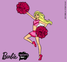 Dibujo Barbie animadora pintado por zipipe