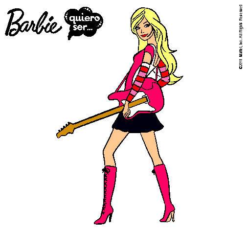 Barbie la rockera