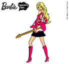 Dibujo Barbie la rockera pintado por Sakura