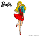 Dibujo Barbie informal pintado por anddy
