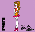 Dibujo Barbie Fashionista 6 pintado por alison_