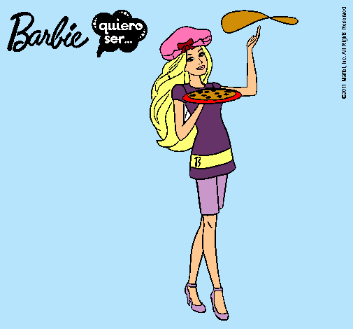 Barbie cocinera