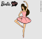 Dibujo Barbie bailarina de ballet pintado por wawis11