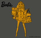 Dibujo Barbie de compras pintado por sofi12