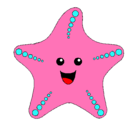Dibujo Estrella de mar pintado por yayinella2