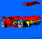 Dibujo Hot Wheels 3 pintado por Jimy08