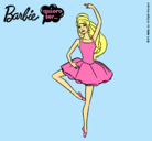 Dibujo Barbie bailarina de ballet pintado por Valee-Layz