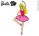 Dibujo Barbie bailarina de ballet pintado por lifs