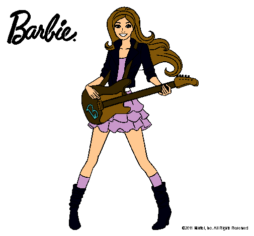 Barbie guitarrista