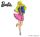 Dibujo Barbie informal pintado por martuki