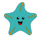 Dibujo Estrella de mar pintado por yayinella 