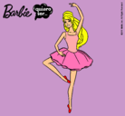 Dibujo Barbie bailarina de ballet pintado por fanni