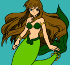 Dibujo Sirena pintado por Toriy_vikk