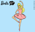 Dibujo Barbie bailarina de ballet pintado por aroha2002