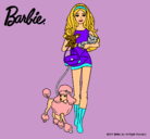 Dibujo Barbie con sus mascotas pintado por love_lucy