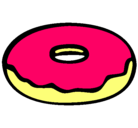 Dibujo Donuts pintado por donita