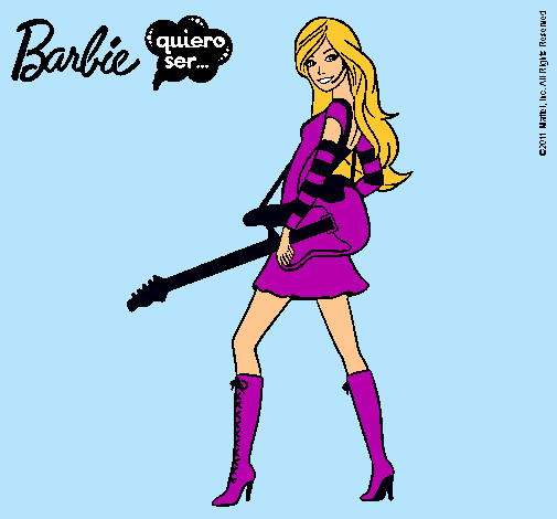 Barbie la rockera