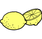 Dibujo limón pintado por  bvghhftyttu