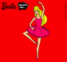 Dibujo Barbie bailarina de ballet pintado por andalix