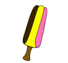 Dibujo Helado de dos sabores pintado por fgjug