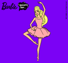 Dibujo Barbie bailarina de ballet pintado por SARA04