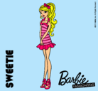 Dibujo Barbie Fashionista 6 pintado por lizdany