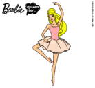 Dibujo Barbie bailarina de ballet pintado por barbiiiiiiii