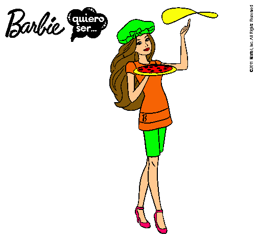 Barbie cocinera