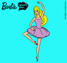 Dibujo Barbie bailarina de ballet pintado por alicitaaaaa