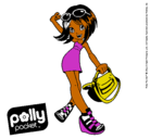 Dibujo Polly Pocket 12 pintado por chuki