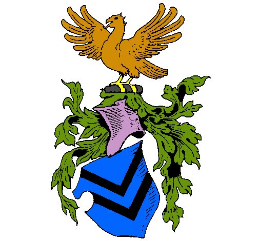 Escudo de armas y aguila 