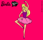 Dibujo Barbie bailarina de ballet pintado por javierviajero