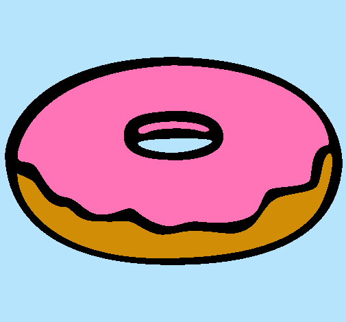 Dibujo Donuts pintado por michelita_2000