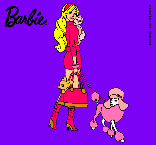 Barbie elegante