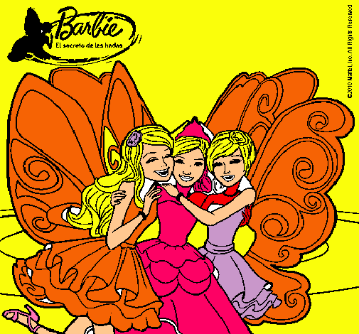 Barbie y sus amigas en hadas