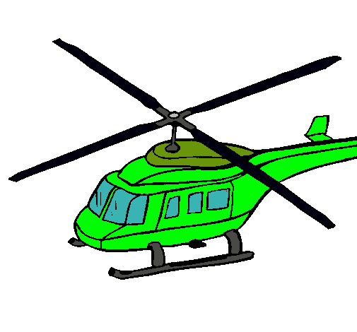 Dibujo Helicóptero  pintado por crisx088