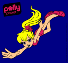 Dibujo Polly Pocket 5 pintado por lutchia