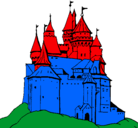 Dibujo Castillo medieval pintado por ccamilo