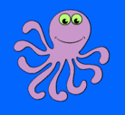 Dibujo Pulpo 2 pintado por xxswere4hybv