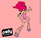 Dibujo Polly Pocket 2 pintado por rosarosa