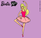 Dibujo Barbie bailarina de ballet pintado por uuop