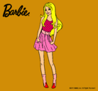 Dibujo Barbie veraniega pintado por DeNy