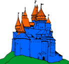 Dibujo Castillo medieval pintado por ccaqmolo