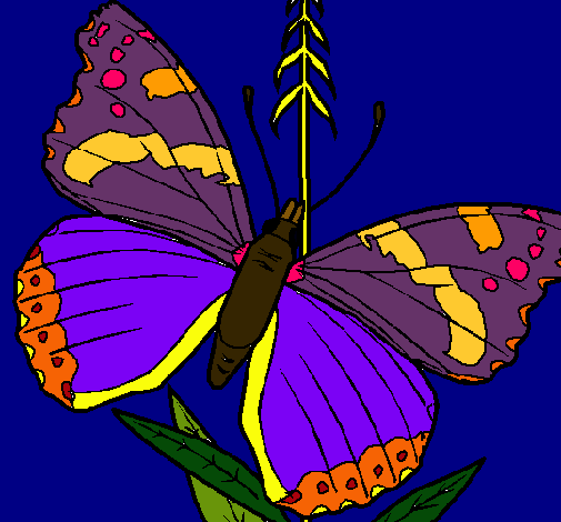 Dibujo Mariposa pintado por Luchiboom