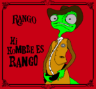 Dibujo Rango pintado por RANGO