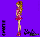 Dibujo Barbie Fashionista 6 pintado por martuki