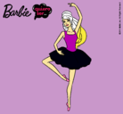 Dibujo Barbie bailarina de ballet pintado por lulupopo