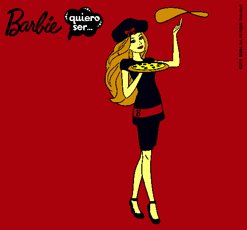 Barbie cocinera