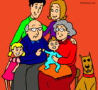 Dibujo Familia pintado por 544754nuyhvb