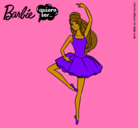 Dibujo Barbie bailarina de ballet pintado por zayu